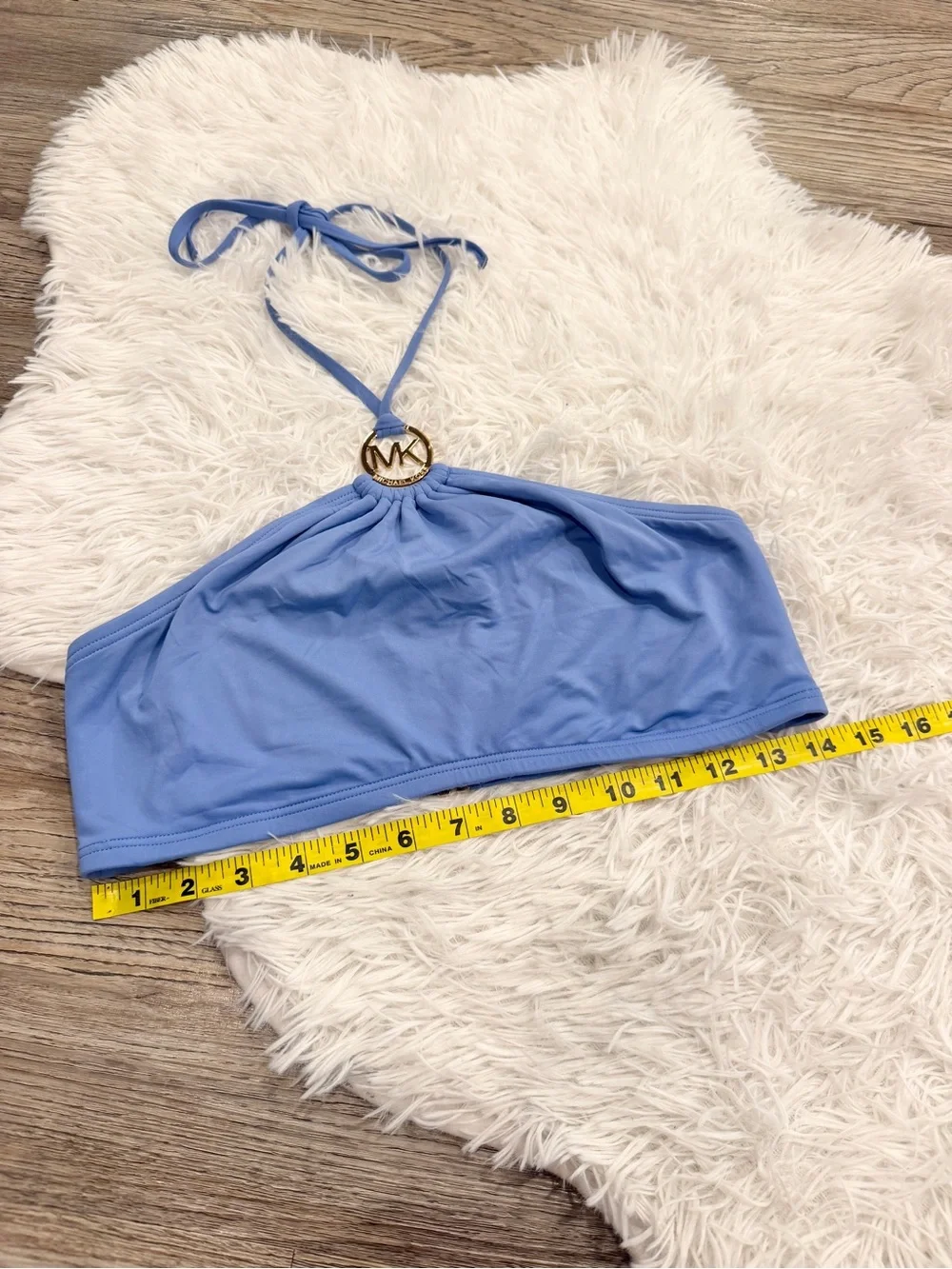 Michael Kors Halter Bikini Top Swim Bathing Medium Beach Vacation